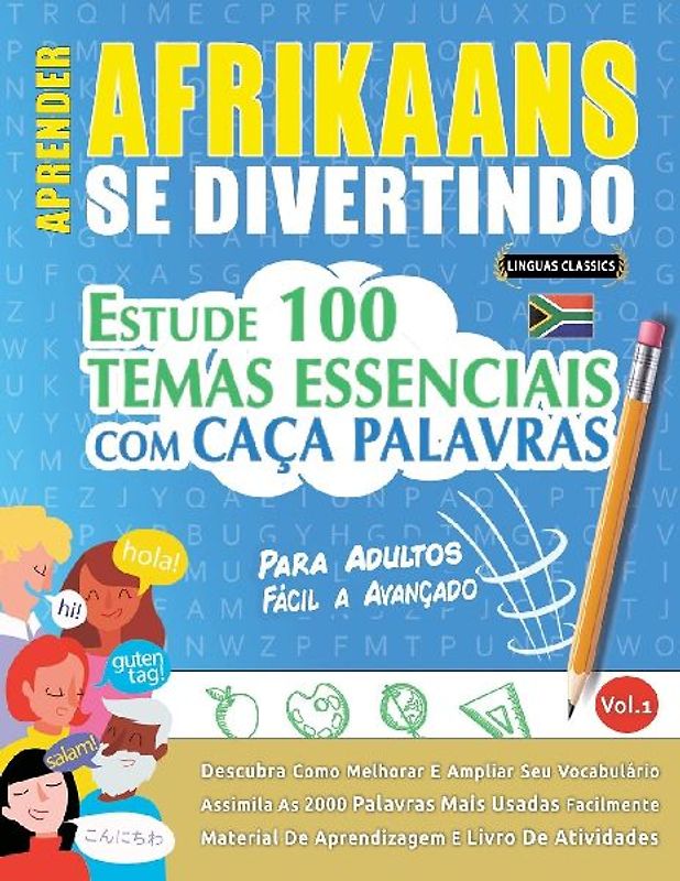 APRENDER AFRIKAANS SE DIVERTINDO! - PARA ADULTOS