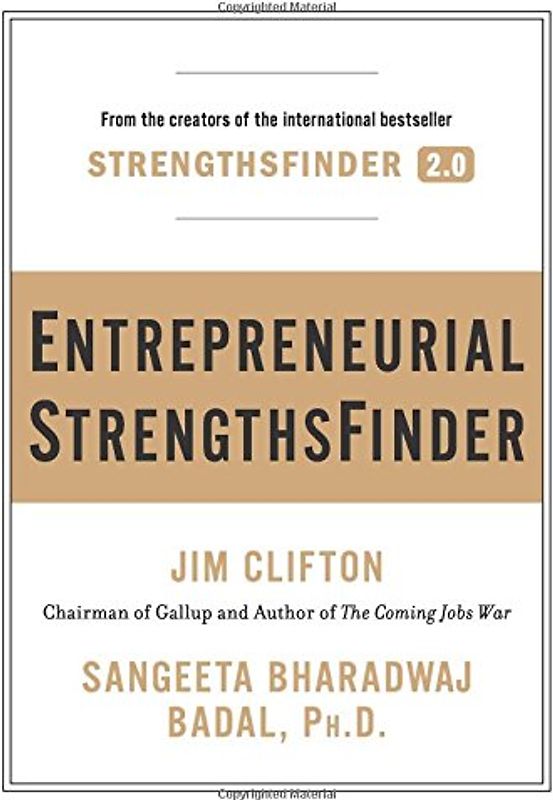 Entrepreneurial Strengthsfinder - Clifton, Jim