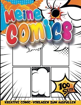 Kreativbuch Comic Cartoon: Comic-Bastelbuch Für Mädchen Im Alter Von 7-12 Jahren | Basteln Für Kinder Ab 7 | Junge 9 Jahre Geschenkideen