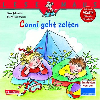 LESEMAUS, Band 84: Conni geht zelten