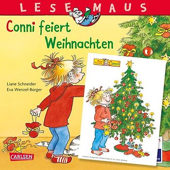 LESEMAUS 58: Conni feiert Weihnachten