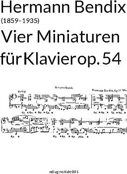 Vier Miniaturen op. 54