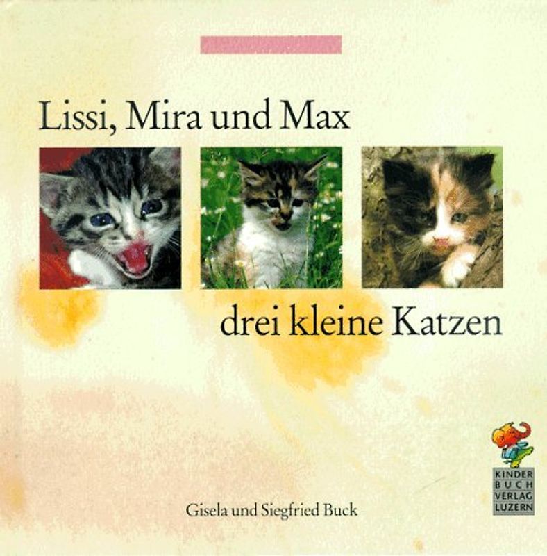 Lissi, Mira und Max - drei kleine Katzen