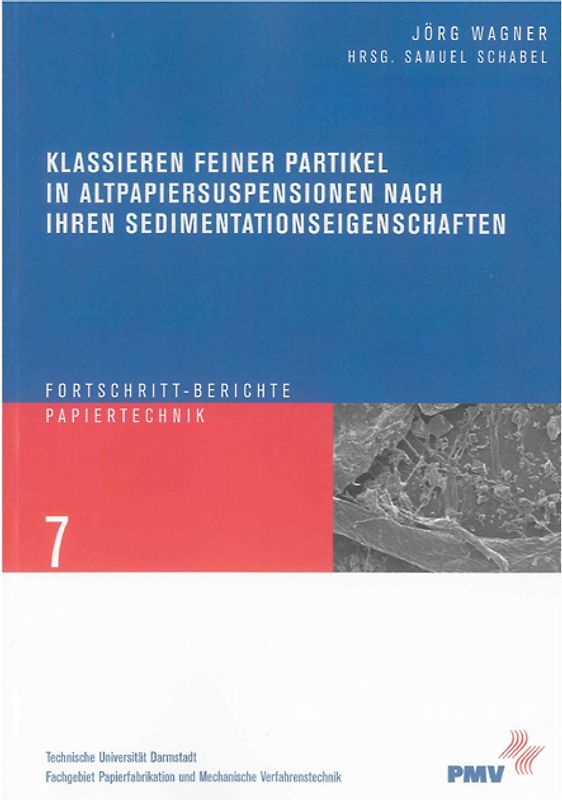 Klassieren feiner Partikel in Altpapiersuspensionen nach ihren Sedimentationseigenschaften