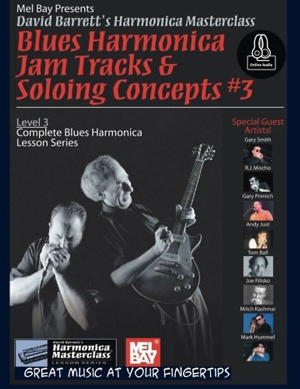 Blues Harmonica Jam Tracks & Soloing Concepts #3