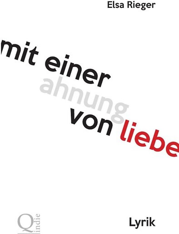 mit einer ahnung von liebe