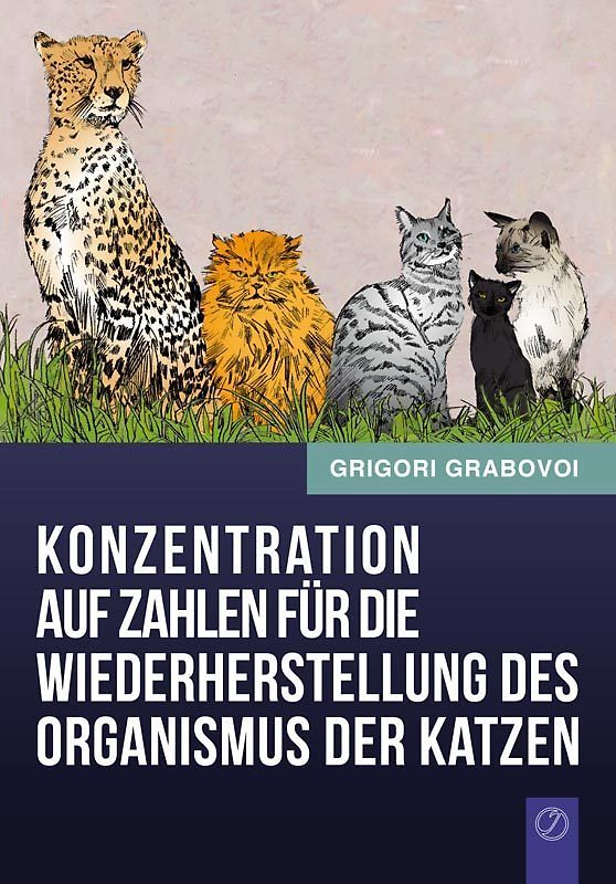 Konzentration auf Zahlen für die Wiederherstellung des Organismus der Katzen