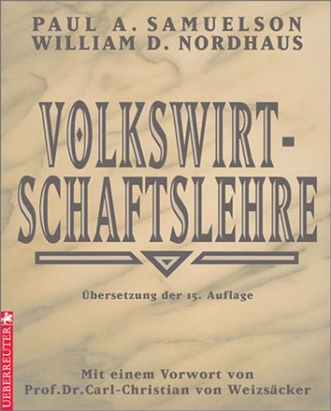 Volkswirtschaftslehre