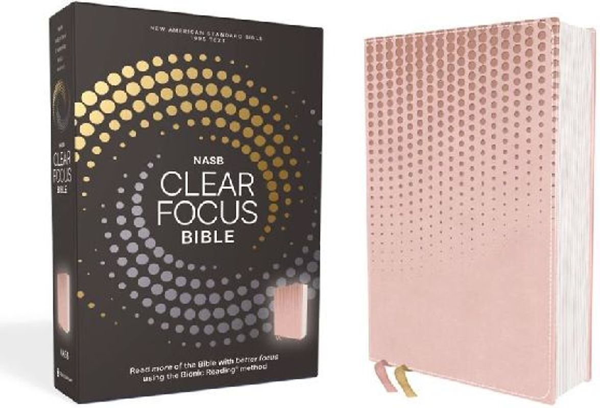 Nasb, Clear Focus Bible, Leathersoft, Pink