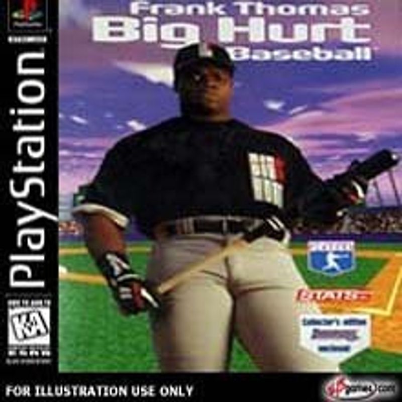 Frank Thomas Big Hurt Baseball PlayStation 1