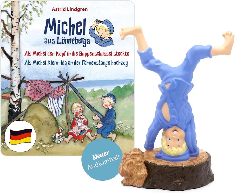Tonies®: Als Michel den Kopf in die Suppenschüssel steckte / Als Michel Klein-Ida an der Fahnenstange hochzog [2024]