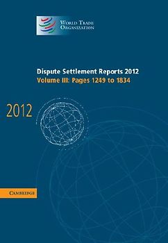 Dispute Settlement Reports 2012