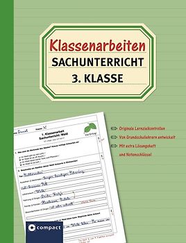 Klassenarbeiten Sachunterricht 3. Klasse