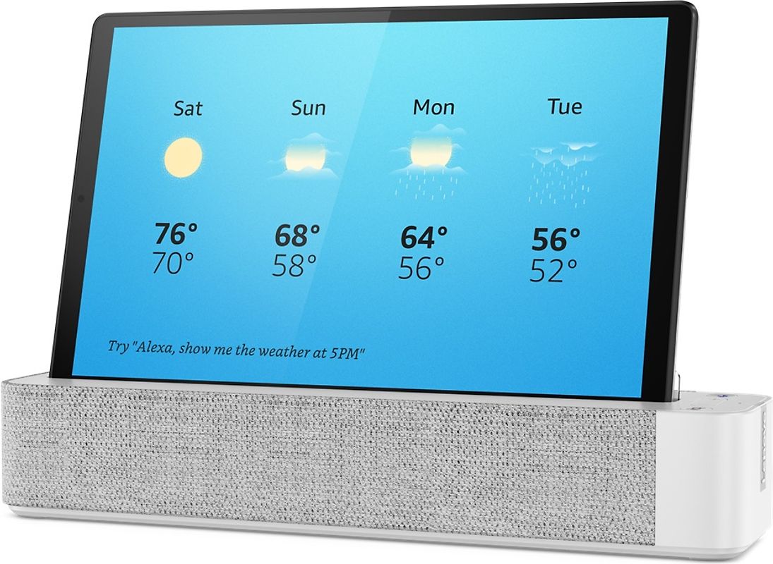 Lenovo Smart Tab M10 HD TB-X306FA 10,1" 32GB eMCP [Wi-Fi, incl. Smart-Dock] grijs