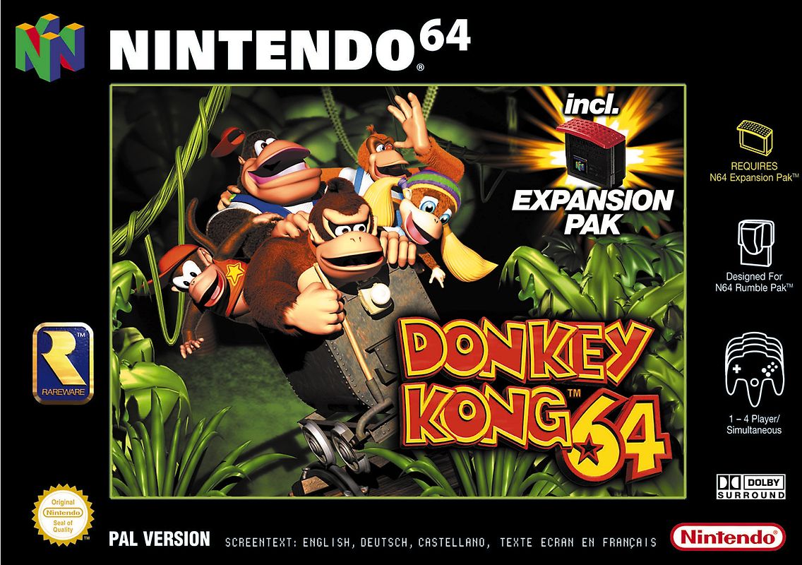 Donkey Kong 64 [ohne Expansion Pak] Nintendo 64