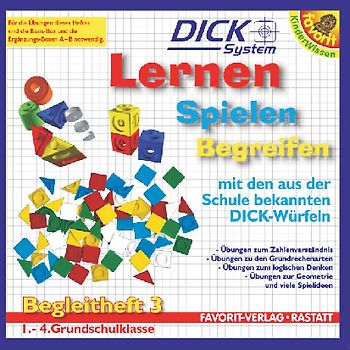 Begleitheft zum Dick-System / Begleitheft 3 Für Basis-Box und Ergänzungsboxen A + B