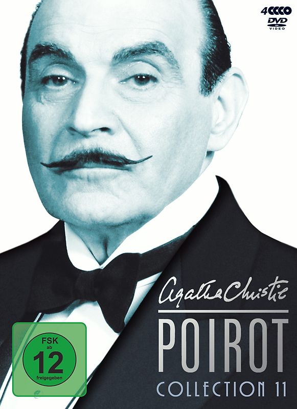 Agatha Christie - Poirot Collection 11 [4 DVDs] DVD