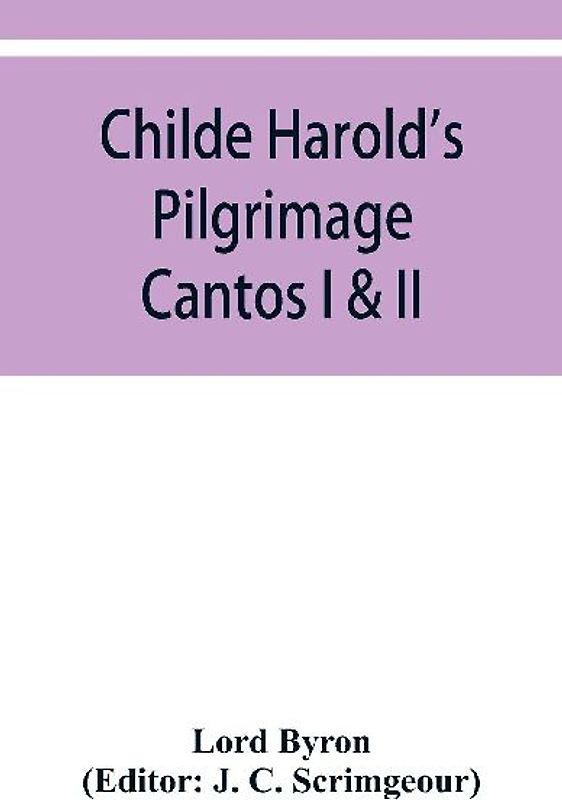 Childe Harold's Pilgrimage