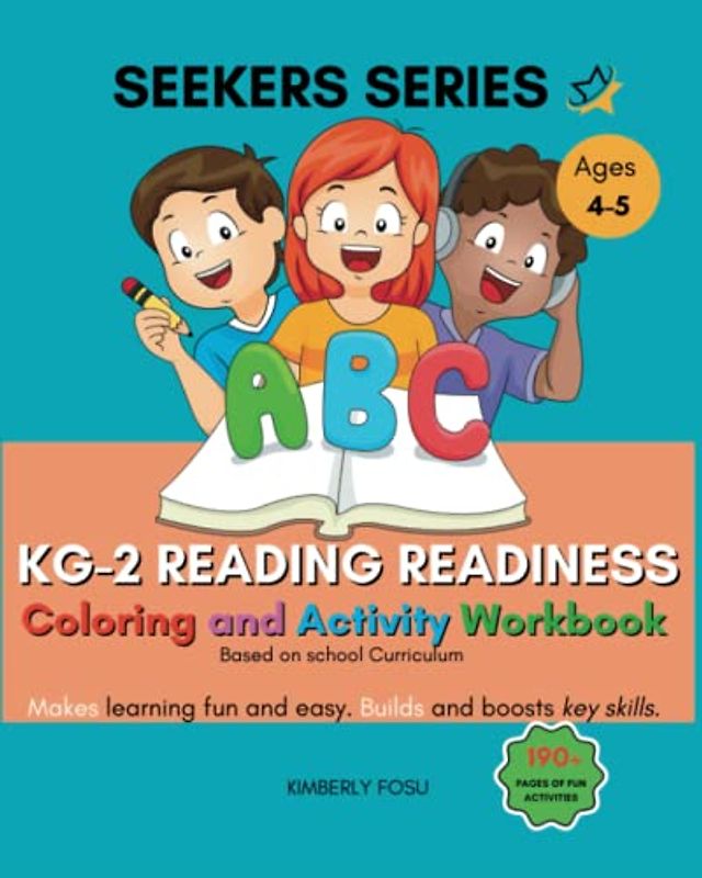 KG-2 Reading Readiness: Coloring and Activity Workbook (Seekers Series, Band 6)