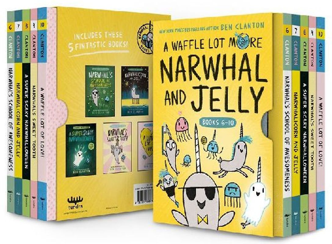 A Waffle Lot More Narwhal and Jelly (Hardcover Books 6-10)
