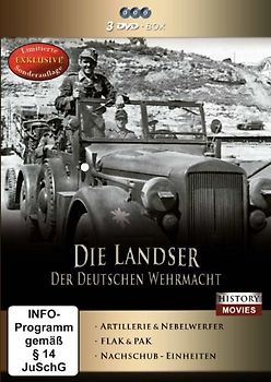 Die Landser der Deutschen Wehrmacht [Limitierte Exklusive Sonderauflage, 3 DVD's] DVD