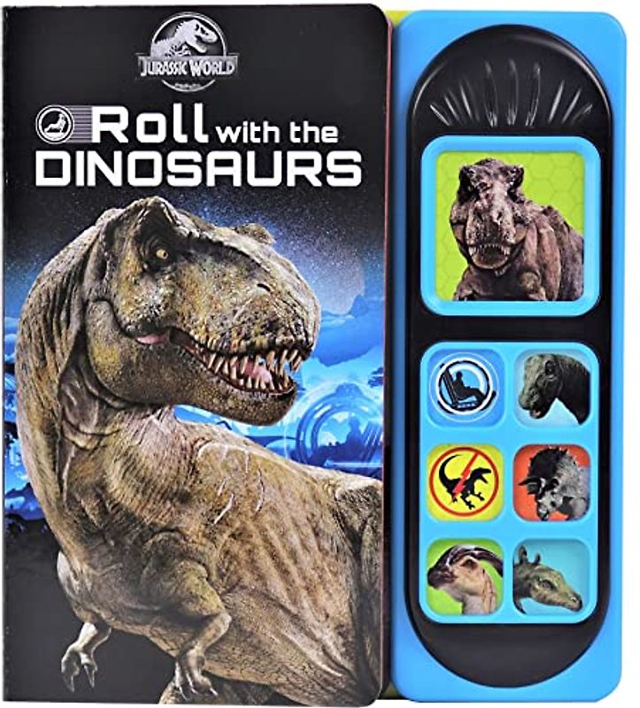 Jurassic World: Roll with the Dinosaurs Sound Book