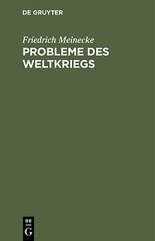 Probleme des Weltkriegs