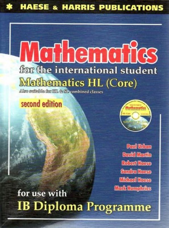 Mathematics for the International Students: IB Dipolma HL Core - Urban, Paul