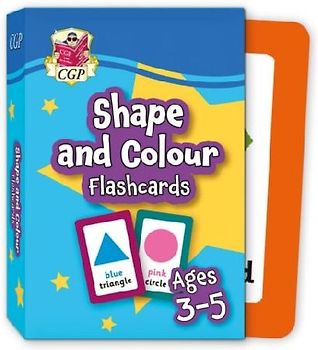 Shape & Colour Flashcards for Ages 3-5