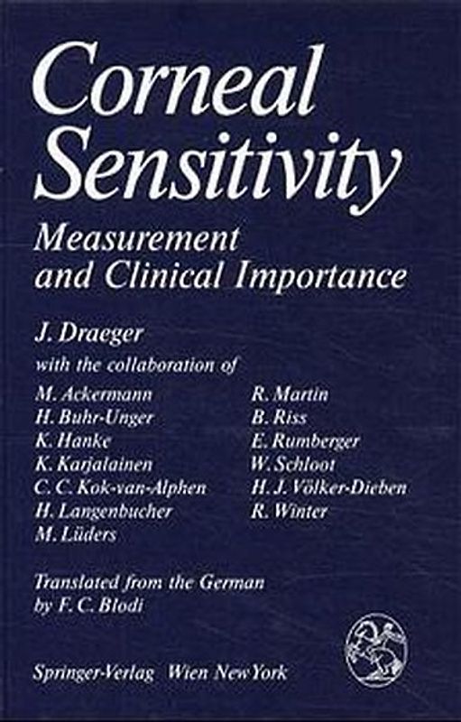 Corneal Sensitivity