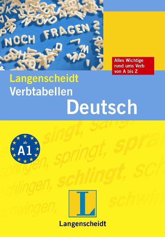 Langenscheidt Verbtabellen Deutsch