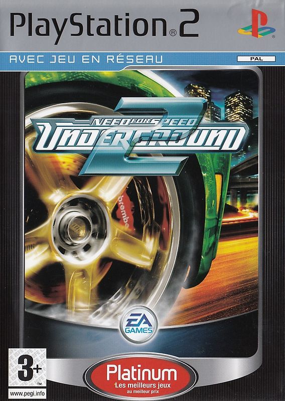 Need for Speed: Underground 2 [Platinum, FR Import] PlayStation 2