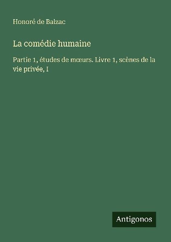 La comédie humaine