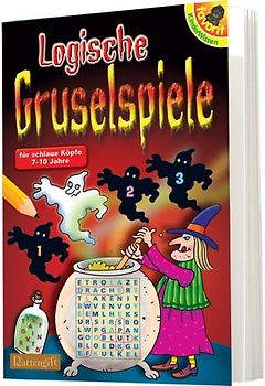 Logische Gruselspiele für schlaue Köpfe. 7-10 Jahre