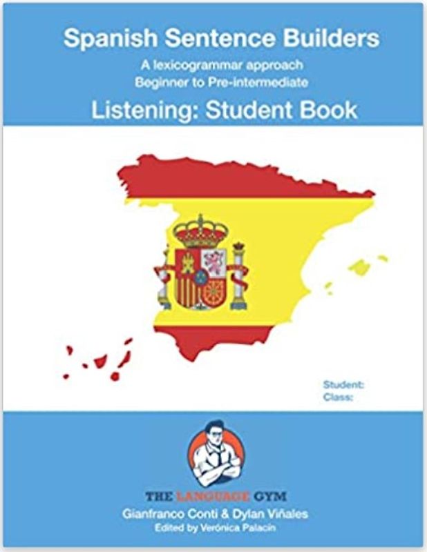 SPANISH SENTENCE BUILDERS - Beginner - LISTENING Book