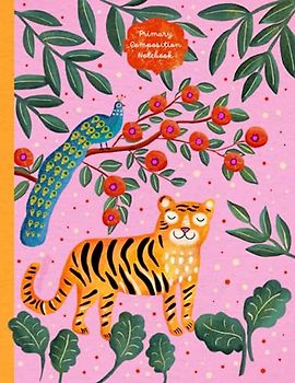 Primary Composition Notebook: Grades K-2 Composition School Exercise Book With Dotted Midline and Picture Space