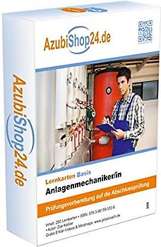 AzubiShop24.de Basis-Lernkarten Anlagenmechaniker /in