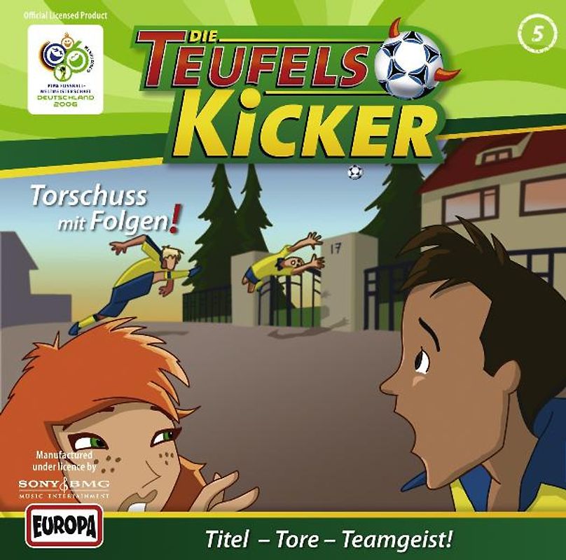 Die Teufelskicker - CD / Torschuss mit Folgen!