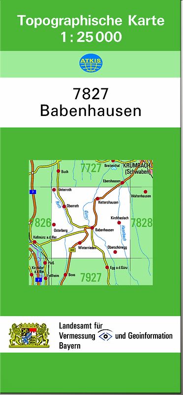 TK25 7827 Babenhausen
