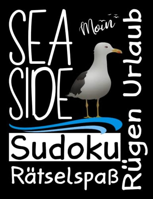 Rügen Urlaub Sea Side Sudoku Rätselspaß: Rügen 200 Sudoku Rätsel Sudoku Buch Erwachsene