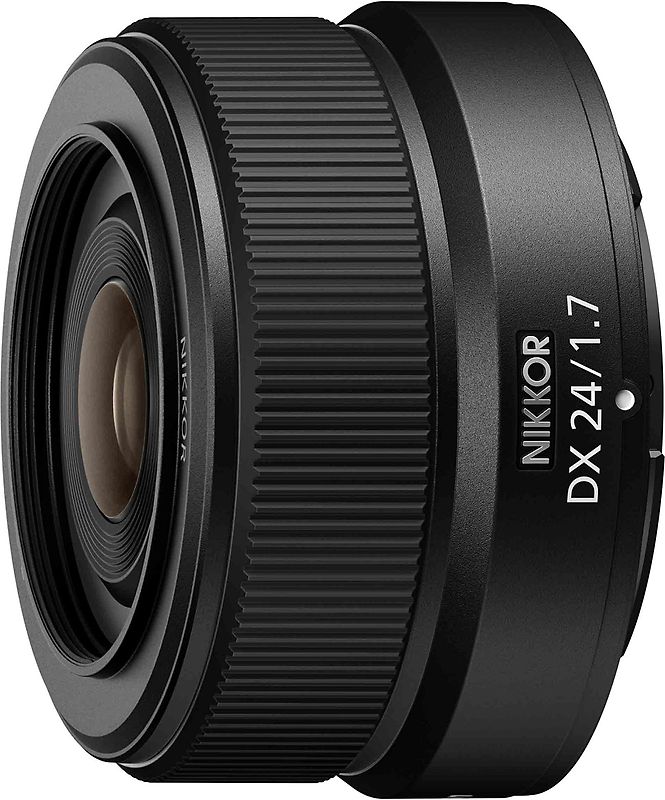 Nikon NIKKOR Z DX 24 mm F1.7 46 mm Filtergewinde (Nikon Z Anschluss) schwarz
