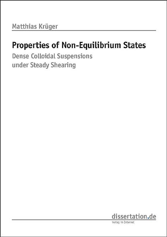 Properties of Non-Equilibrium States