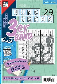 Nonogramm 3er-Band Nr. 29