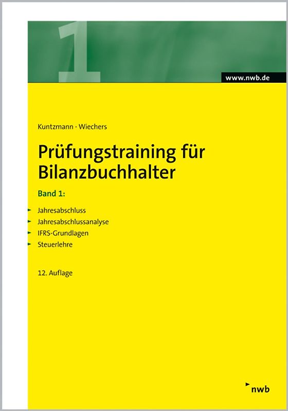 Prüfungstraining für Bilanzbuchhalter, Band 1