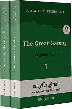 The Great Gatsby / Der große Gatsby - 2 Teile (Buch + Audio-Online) - Lesemethode von Ilya Frank - Zweisprachige Ausgabe Englisch-Deutsch