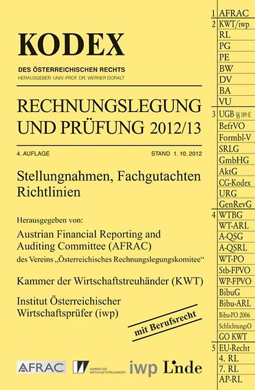 KODEX Rechnungslegung und Prüfung 2012/13