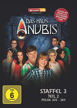 Das Haus Anubis - Staffel 3, Teil 2, Folge 305-364 [4 DVDs] DVD