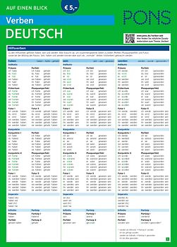 PONS Verben auf einen Blick Deutsch