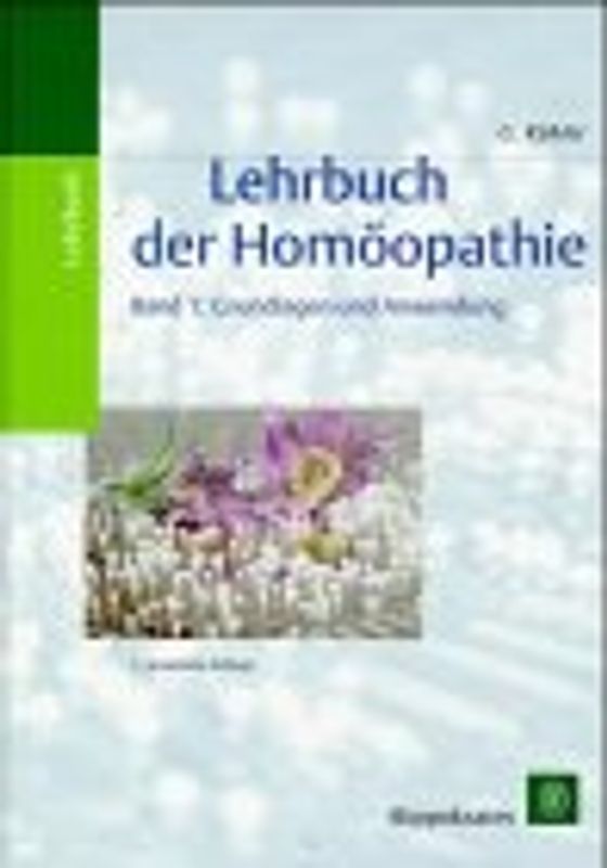 Lehrbuch der Homöopathie