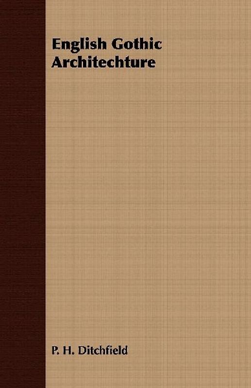 English Gothic Architechture